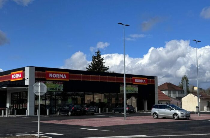 Construction d’un magasin NORMA à VALENTIGNEY (25) – 2024