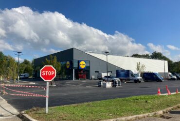 Transformation d’un commerce en magasin LIDL à ANDELNANS (90) – 2024